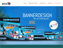 Tablet Screenshot of bannergoo.de